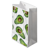 Avocado Small Gift Bag Klein Cadeauzakje (Voorkant Gekanteld)