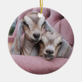 Avocado & Smooshie Holiday Ornament (Voorkant)