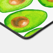Avocado snijdt waterverf bureaumat (Hoek)