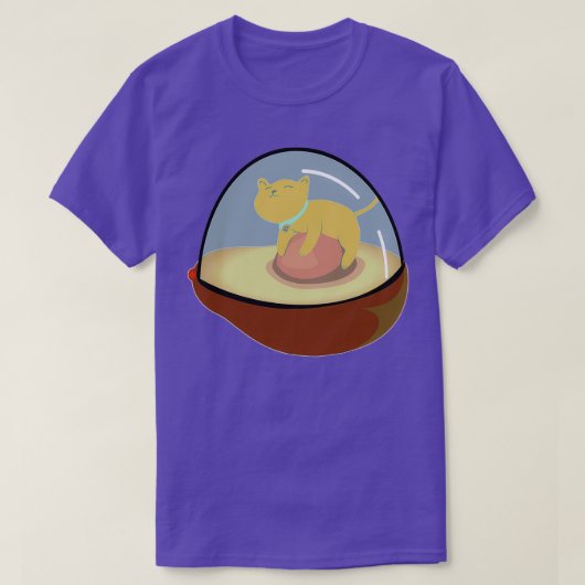 Avocado Spaceship T-shirt (Design voorkant)