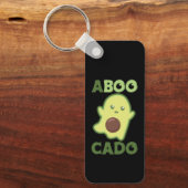 Avocado Spirit voor Halloween Funny Avocados Sleutelhanger (Voorkant)