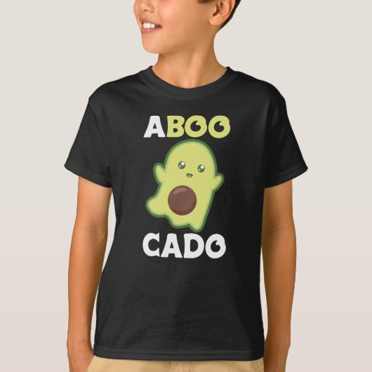 Avocado Spirit voor Halloween Funny Avocados T-shirt (Voorkant)