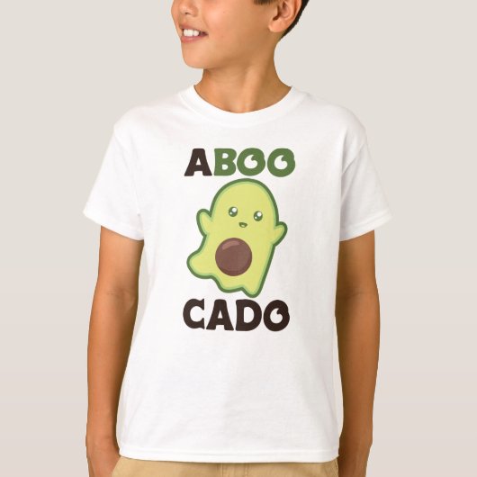 Avocado Spirit voor Halloween Funny Avocados T-shirt (Voorkant)