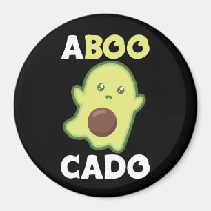 Avocado Spirit voor Halloween Grappige avocado mag Magneet