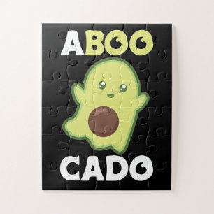 Avocado Spirit Voor Halloween Grappige Avocados Ji Legpuzzel