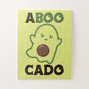 Avocado Spirit Voor Halloween Grappige Avocados Ji Legpuzzel