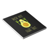 Avocado steekt uit met jouw Guac uit Notitieblok (Schuin)