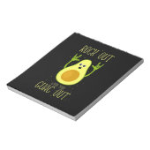 Avocado steekt uit met jouw Guac uit Notitieblok (Linkerzijde)