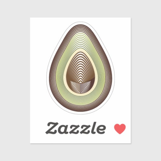 avocado sticker (Vel)