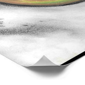 Avocado stilleven pastel poster (Hoek)