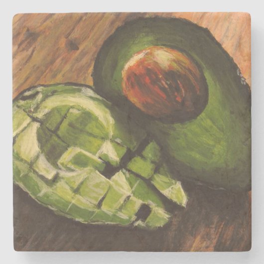 Avocado Stone Onderzetter (Voorkant)