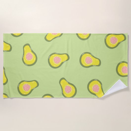 Avocado Strandlaken (Voorkant)