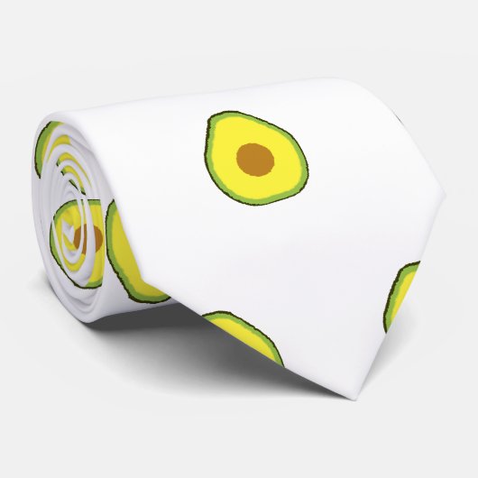Avocado Stropdas (Opgerold)