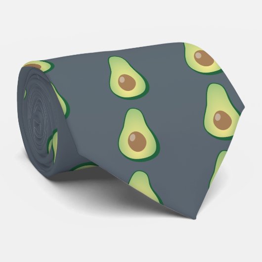 Avocado Stropdas (Opgerold)