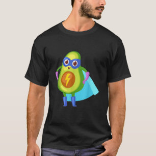 Avocado Superfood Superheld Superpower Villain Gif T-shirt