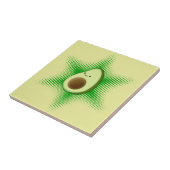 Avocado Superstar Cute Tegeltje (Zijkant)