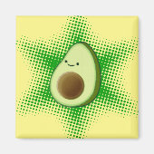 Avocado Superstar Magneet (Voorkant)