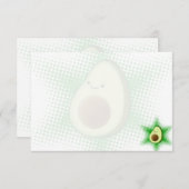 Avocado Superstar Notitiekaartje (Voorkant / Achterkant)