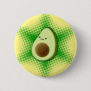 Avocado Superstar Ronde Button 5,7 Cm