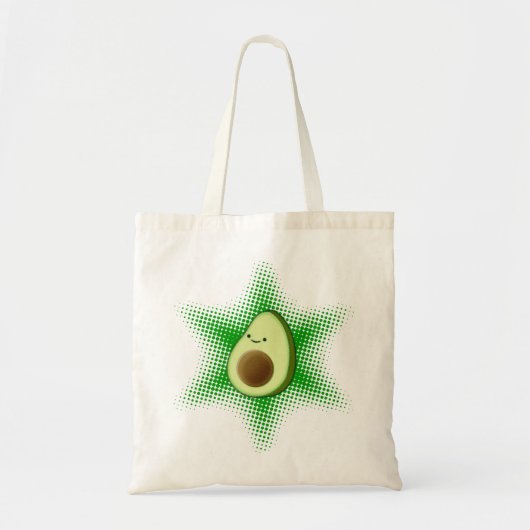Avocado Superstar Tote Bag (Voorkant)