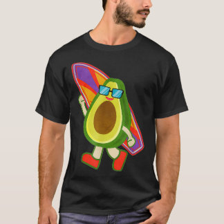 Avocado Surfing 5 T-shirt