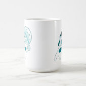 Avocado Surfing on a Slice of Pizza Ice Version Koffiemok (Center)