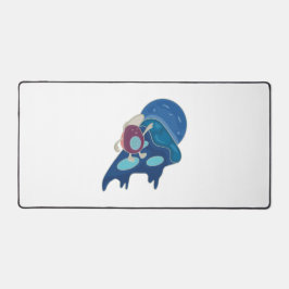 Avocado Surfing on a Slice of Pizza Night Version Bureaumat