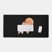 Avocado Surfing on a Slice of Pizza Summer Version Bureaumat (Keyboard & Muis)