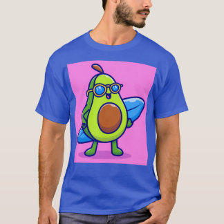 Avocado Surfing T-shirt