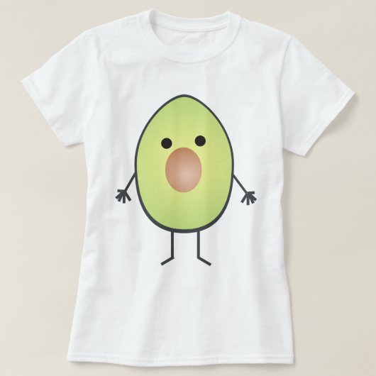 avocado t-shirt (Design voorkant)