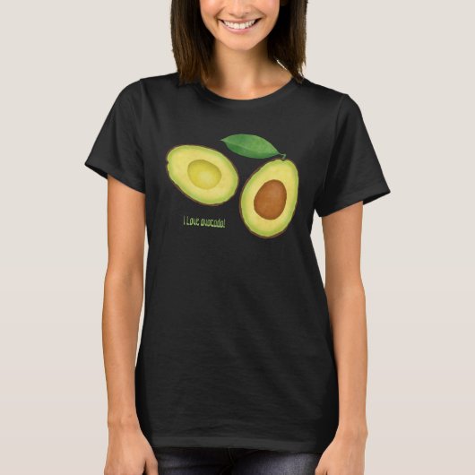 Avocado T-shirt (Voorkant)