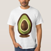 avocado t-shirt (Voorkant)