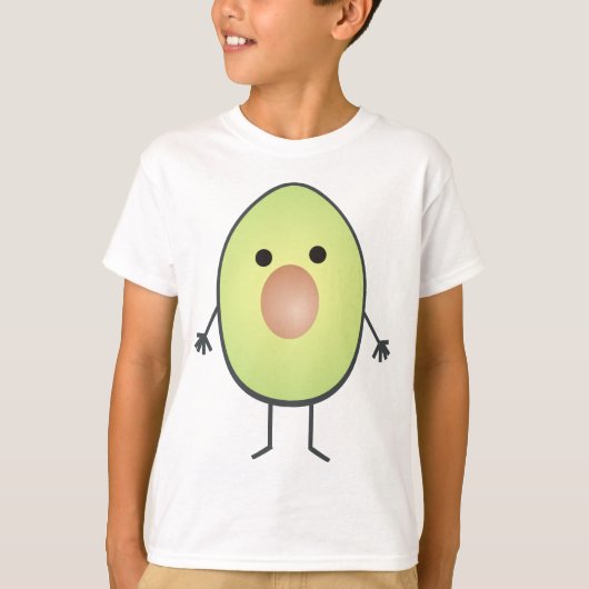 avocado t-shirt (Voorkant)