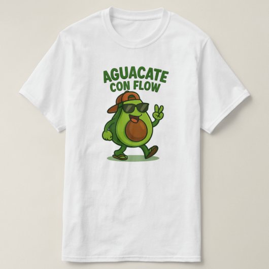 Avocado T-shirt (Design voorkant)