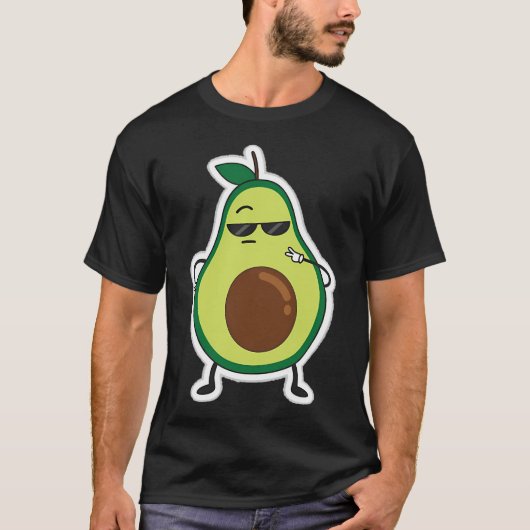 Avocado T-shirt (Voorkant)