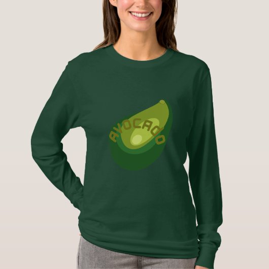 avocado t-shirt (Voorkant)