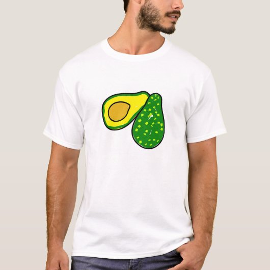 avocado t-shirt (Voorkant)
