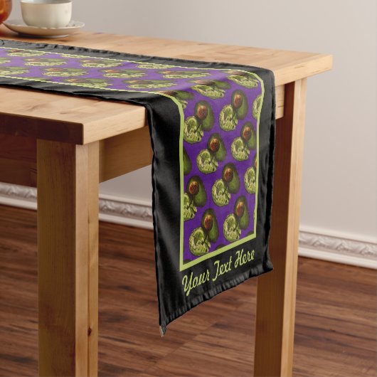 Avocado Table Runner Korte Tafelloper (Voorbeeld)