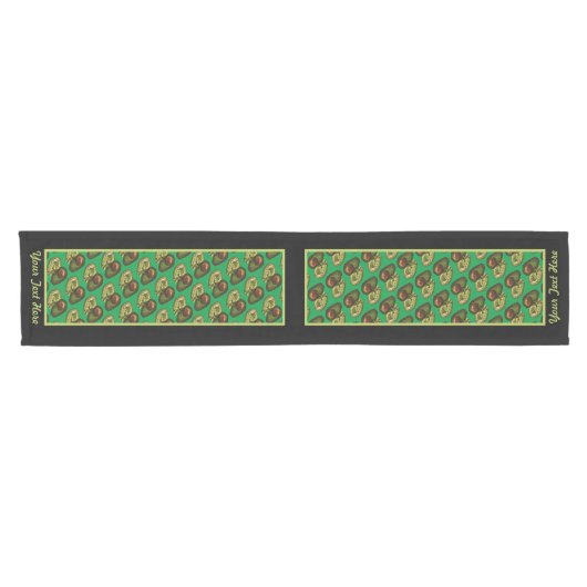 Avocado Table Runner Korte Tafelloper (Horizontaal)