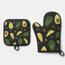 Avocado Tafelmat Ovenwant & Pannenlap Set