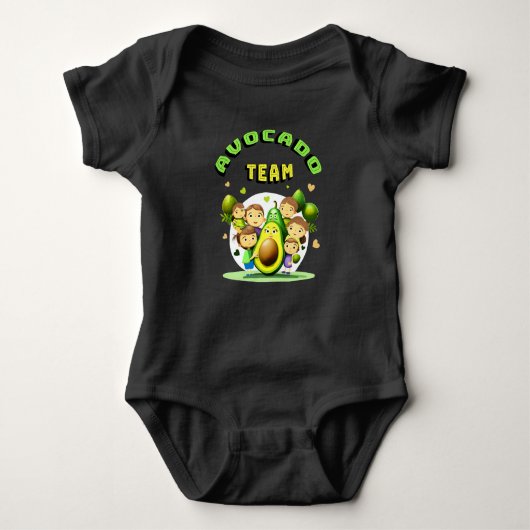 Avocado team romper (Voorkant)