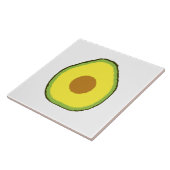 Avocado Tegeltje (Zijkant)