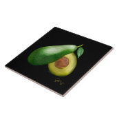 Avocado Tegeltje (Zijkant)