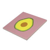 Avocado Tegeltje (Zijkant)