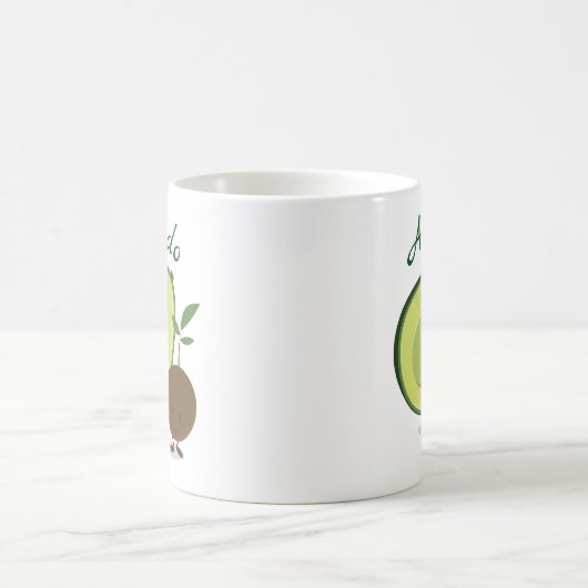 Avocado-tekens | Mok (Center)