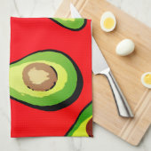 Avocado Theedoek (Quarter Fold)
