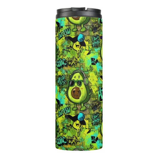 Avocado thermische mok (Achterkant)