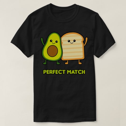 Avocado toast 17 t-shirt (Design voorkant)