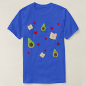 Avocado toast 5 t-shirt (Design voorkant)