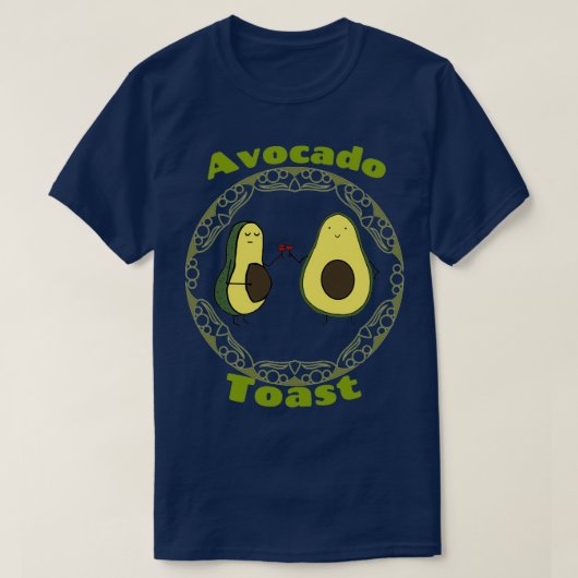 Avocado Toast 7 T-shirt (Design voorkant)